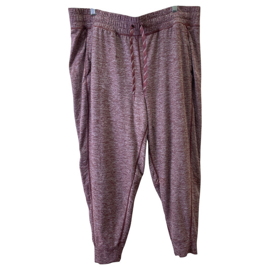 Athletic Pants By Flx In Tan, Size:1X