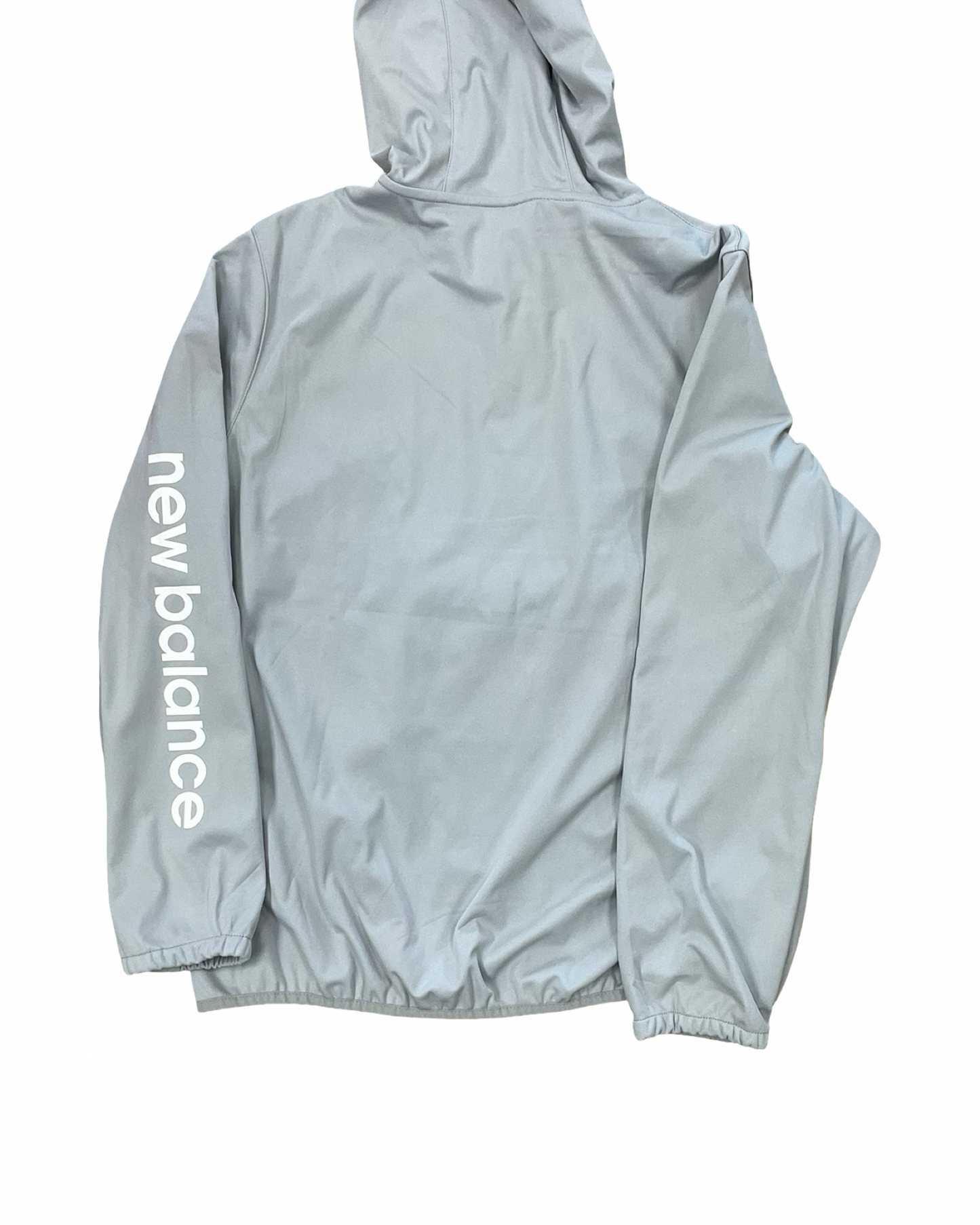 Athletic Top Ls Hoodie By New Balance In Grey, Size:Xl