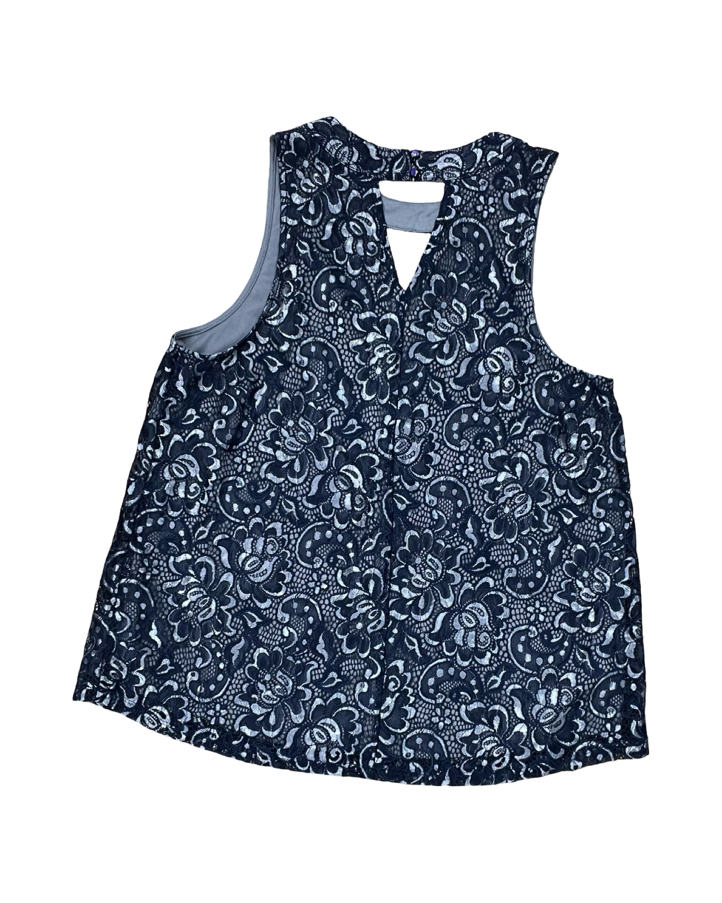Top Sleeveless By Maurices In Blue, Size:Xl