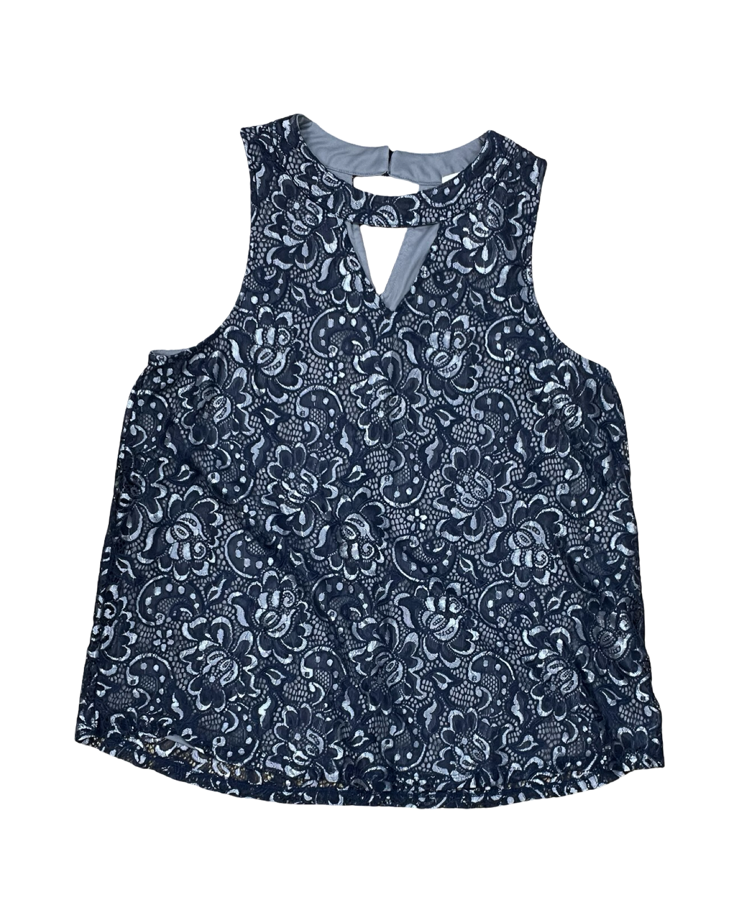 Top Sleeveless By Maurices In Blue, Size:Xl