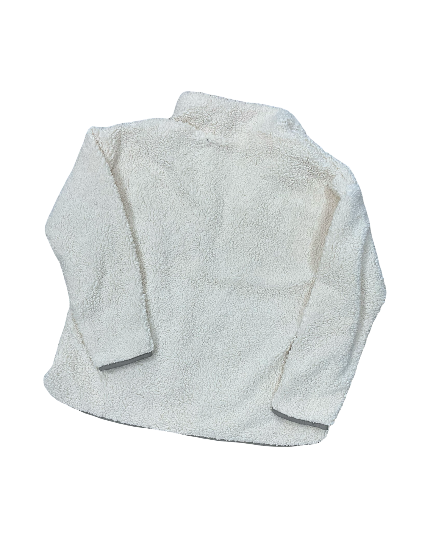 Sweatshirt Crewneck By Clothes Mentor In Cream, Size:M
