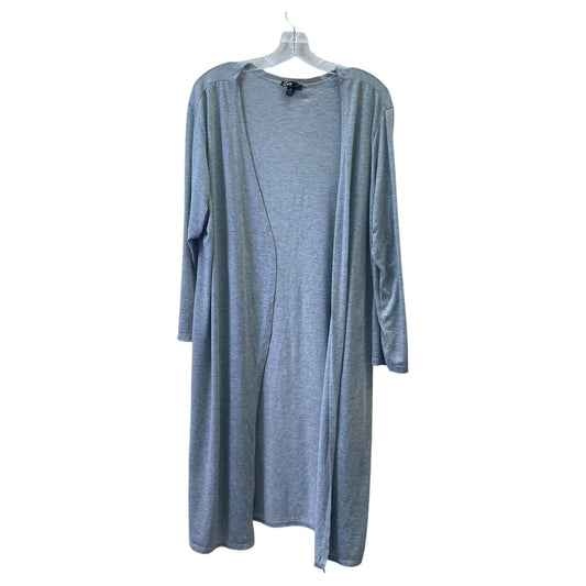 Cardigan By Love In Grey, Size:4X