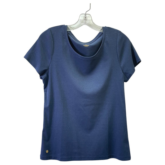 Top Ss Designer By Lilly Pulitzer In Blue, Size:L