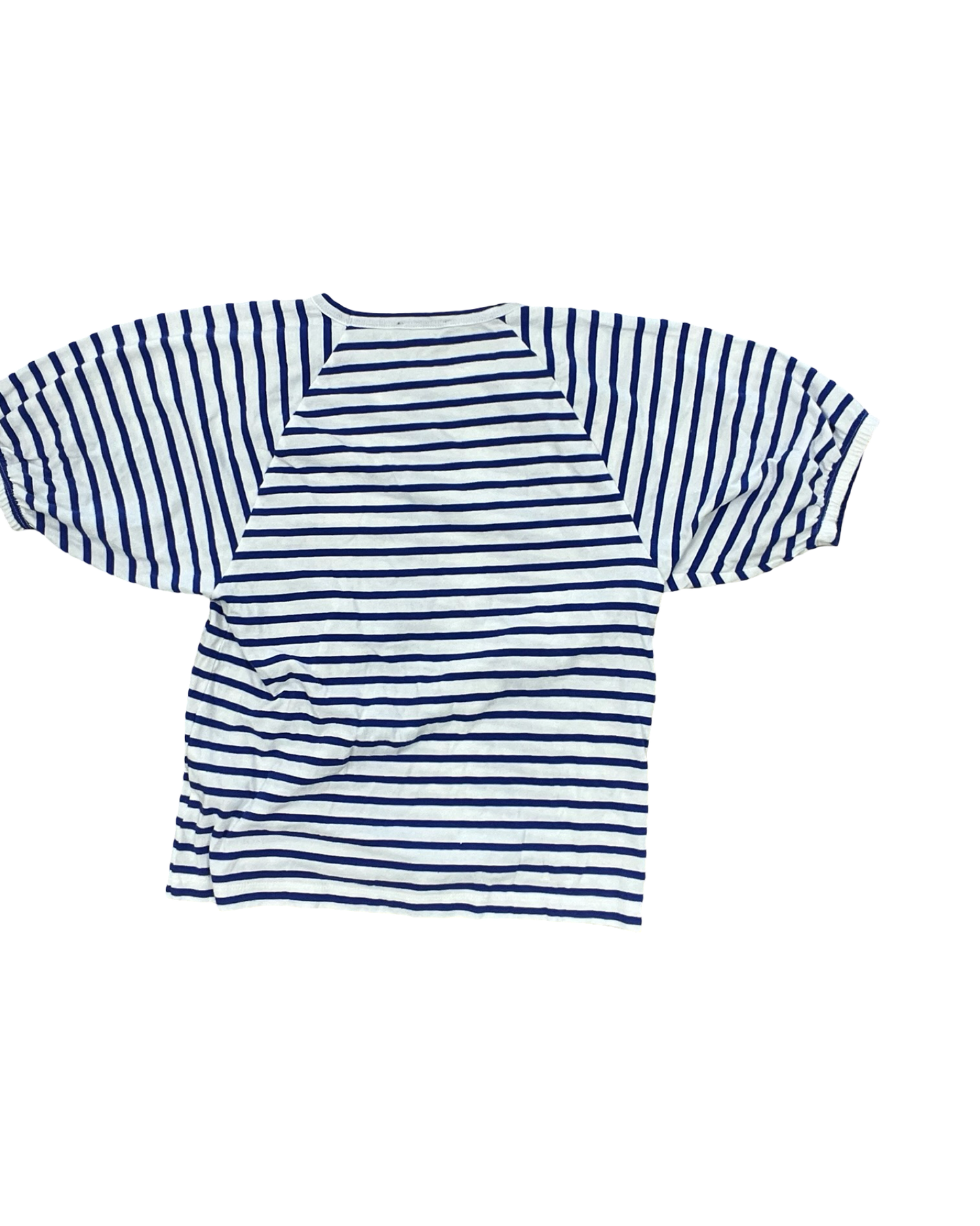 Top Ss By J. Crew In Blue & White, Size:Xs