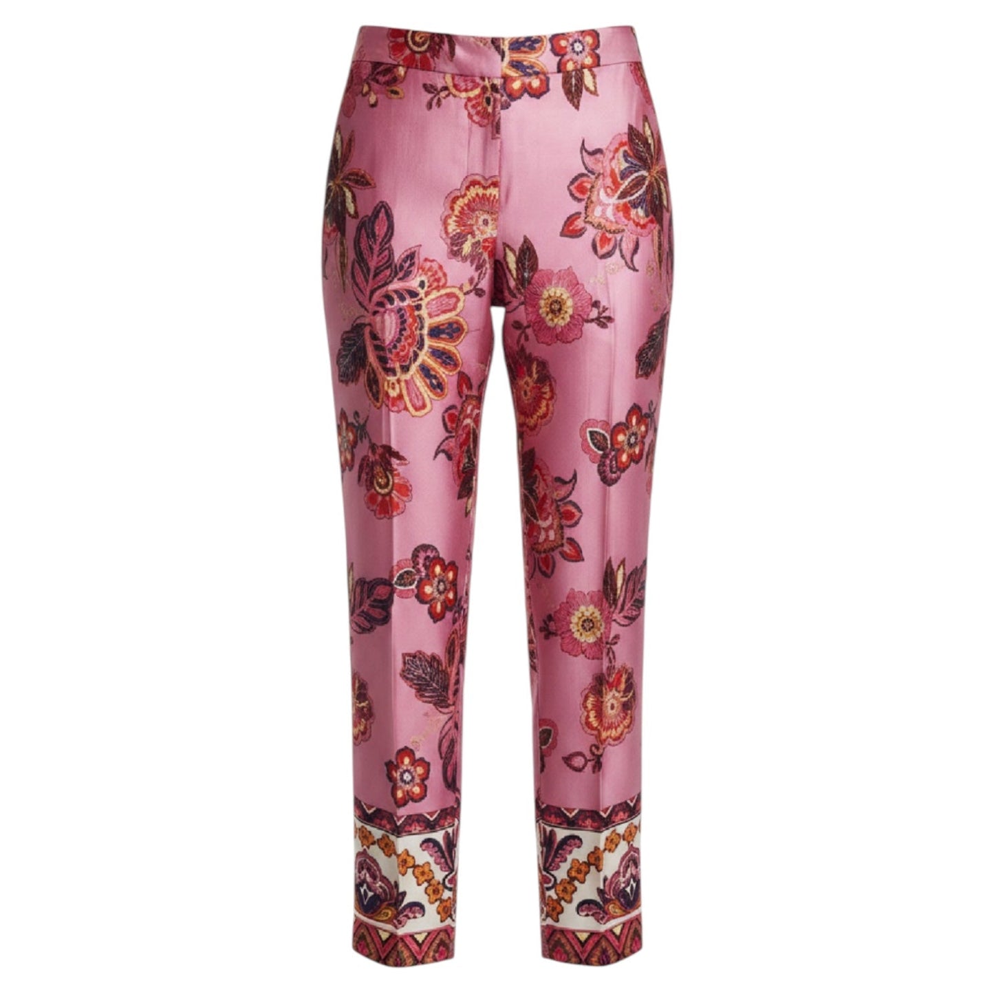 Floral Pants By Zara In Floral Print, Size: M
