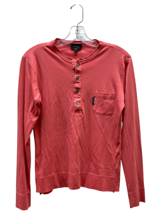 Top Ls Designer By Facconnable In Coral, Size:M