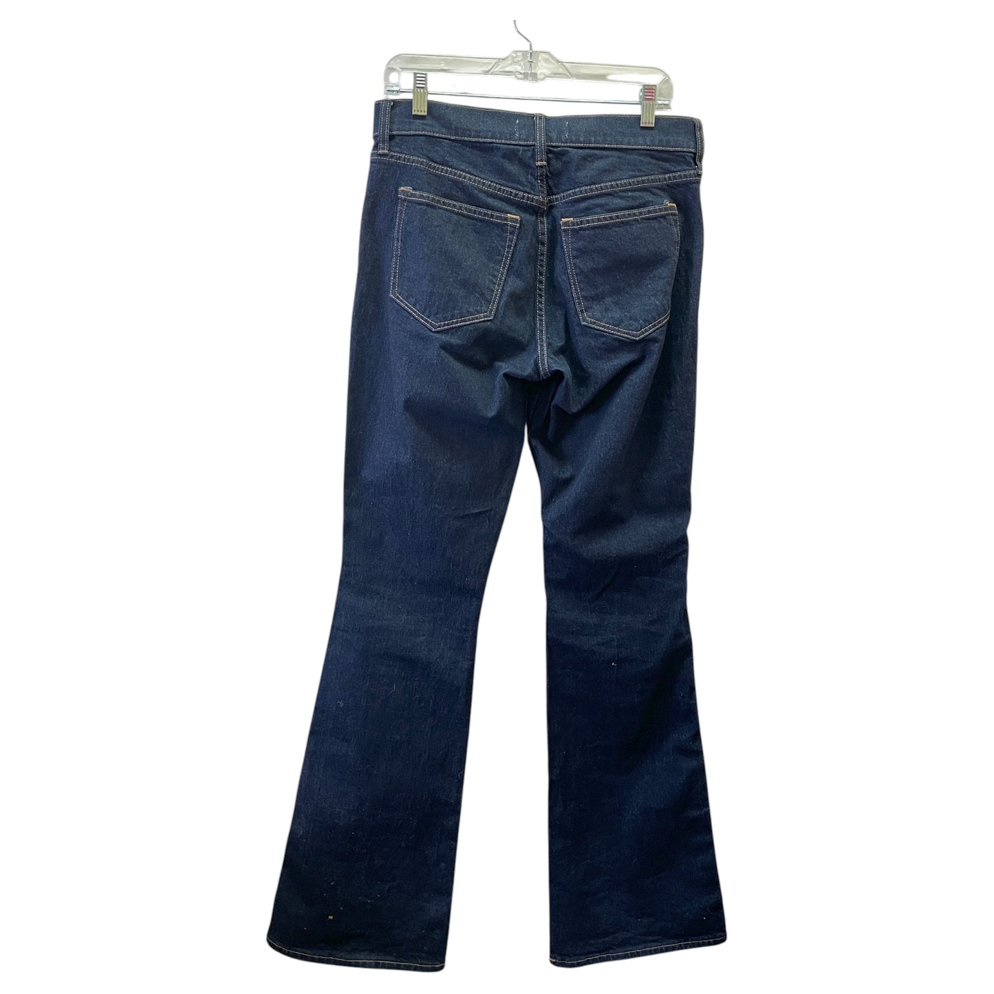 Jeans Boot Cut By Abercrombie And Fitch In Blue Denim, Size:8L