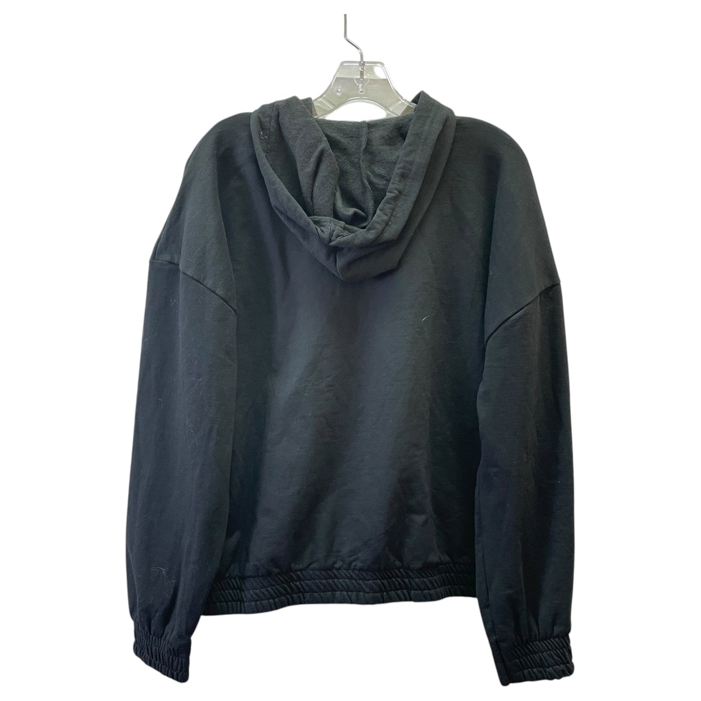 Athletic Sweatshirt Hoodie By Bebe In Black, Size:3X