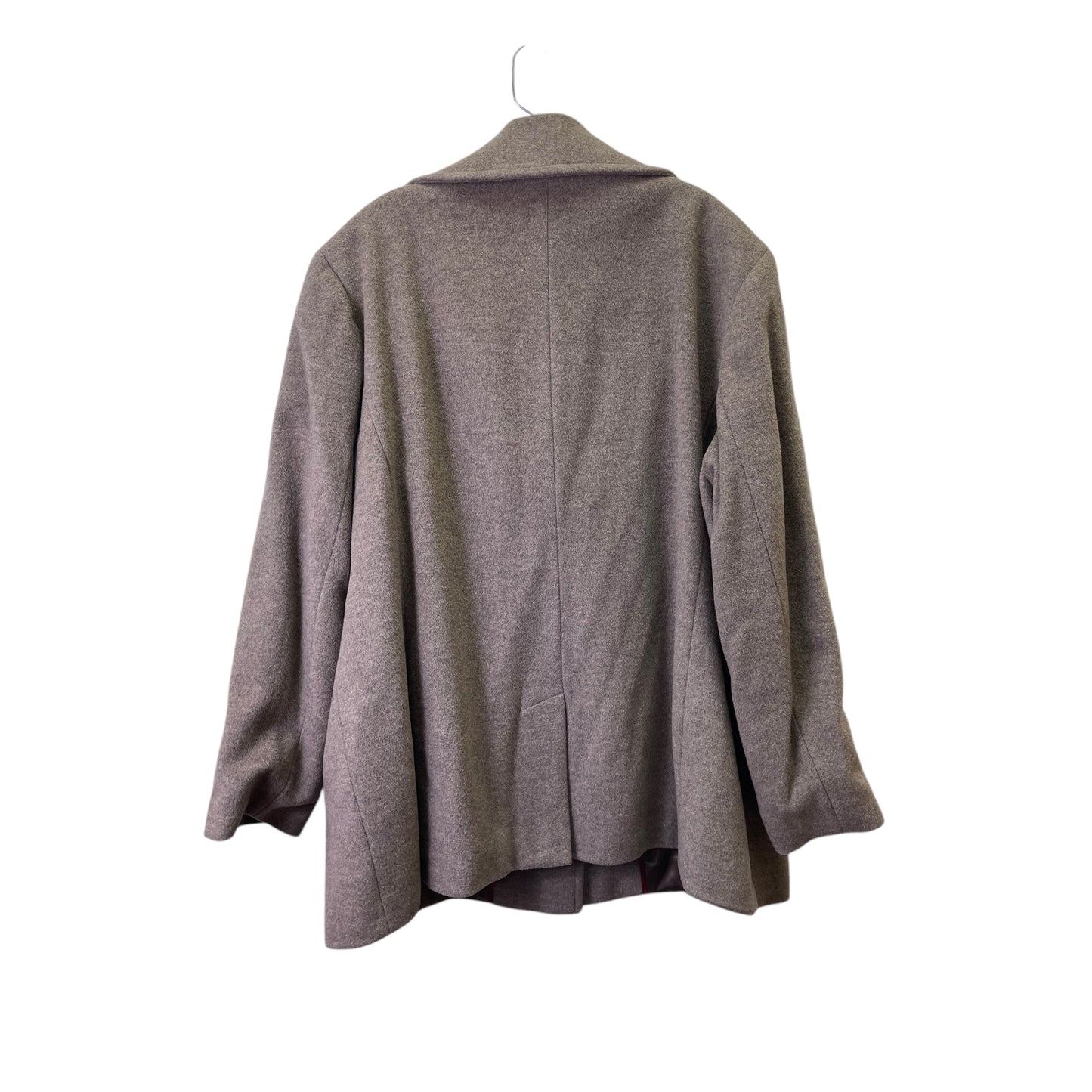COAT WOOL by CALVIN KLEIN In BROWN, Size: 2X