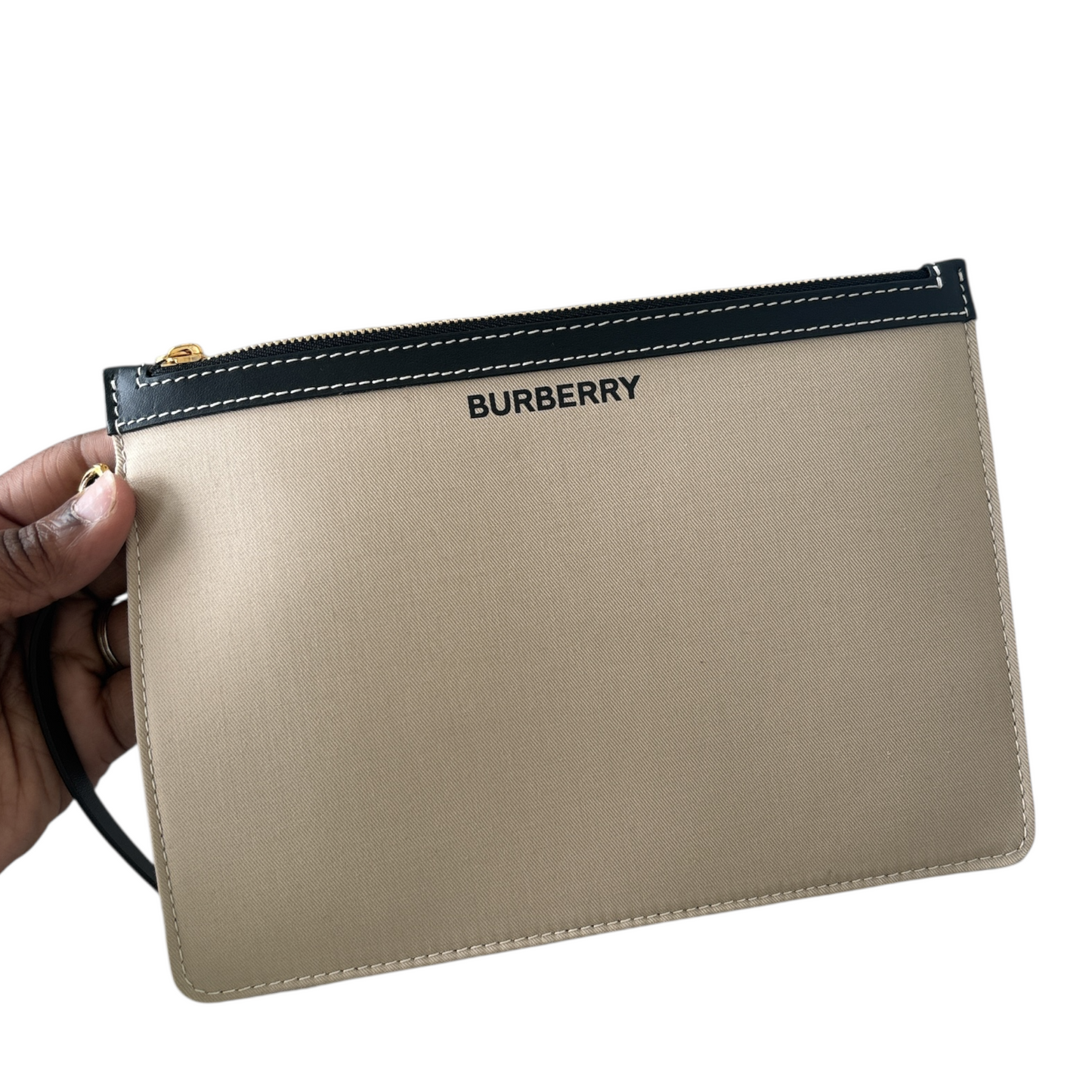Handbag Luxury Designer By Burberry, Size: Large