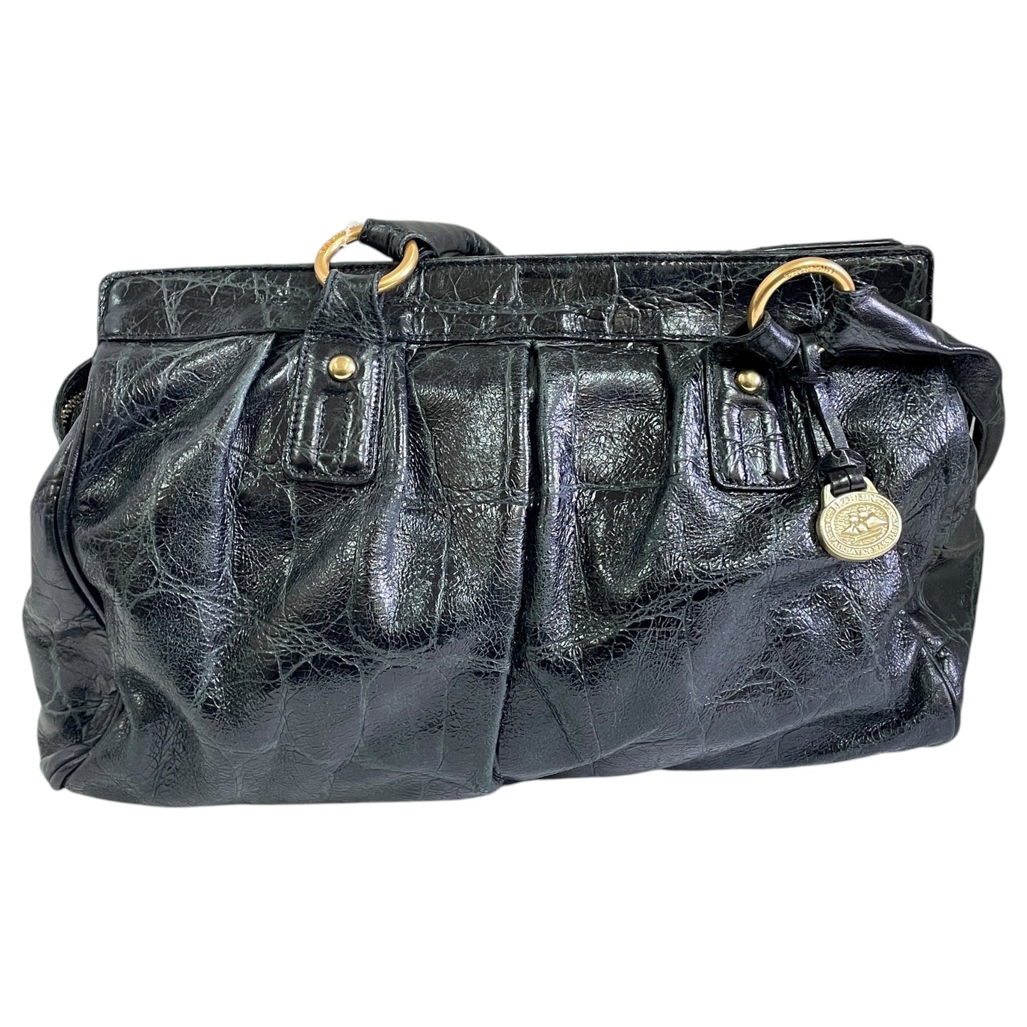 Handbag Designer By Brahmin In Black, Size:Large