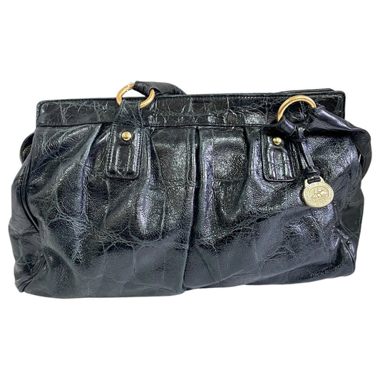 Handbag Designer By Brahmin In Black, Size:Large