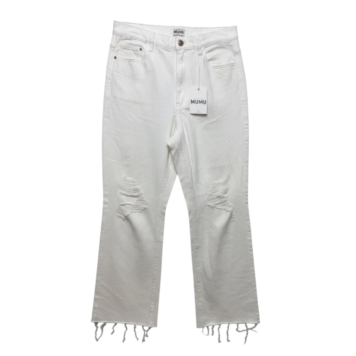 Jeans Wide Leg By Show Me Your Mumu In Cream, Size: 4/27
