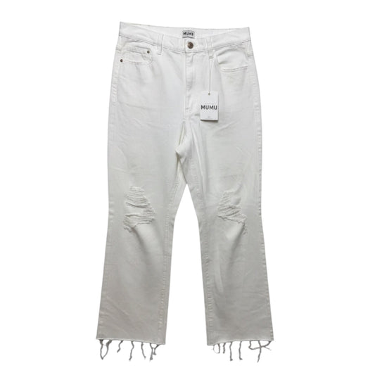 Jeans Wide Leg By Show Me Your Mumu In Cream, Size: 4/27