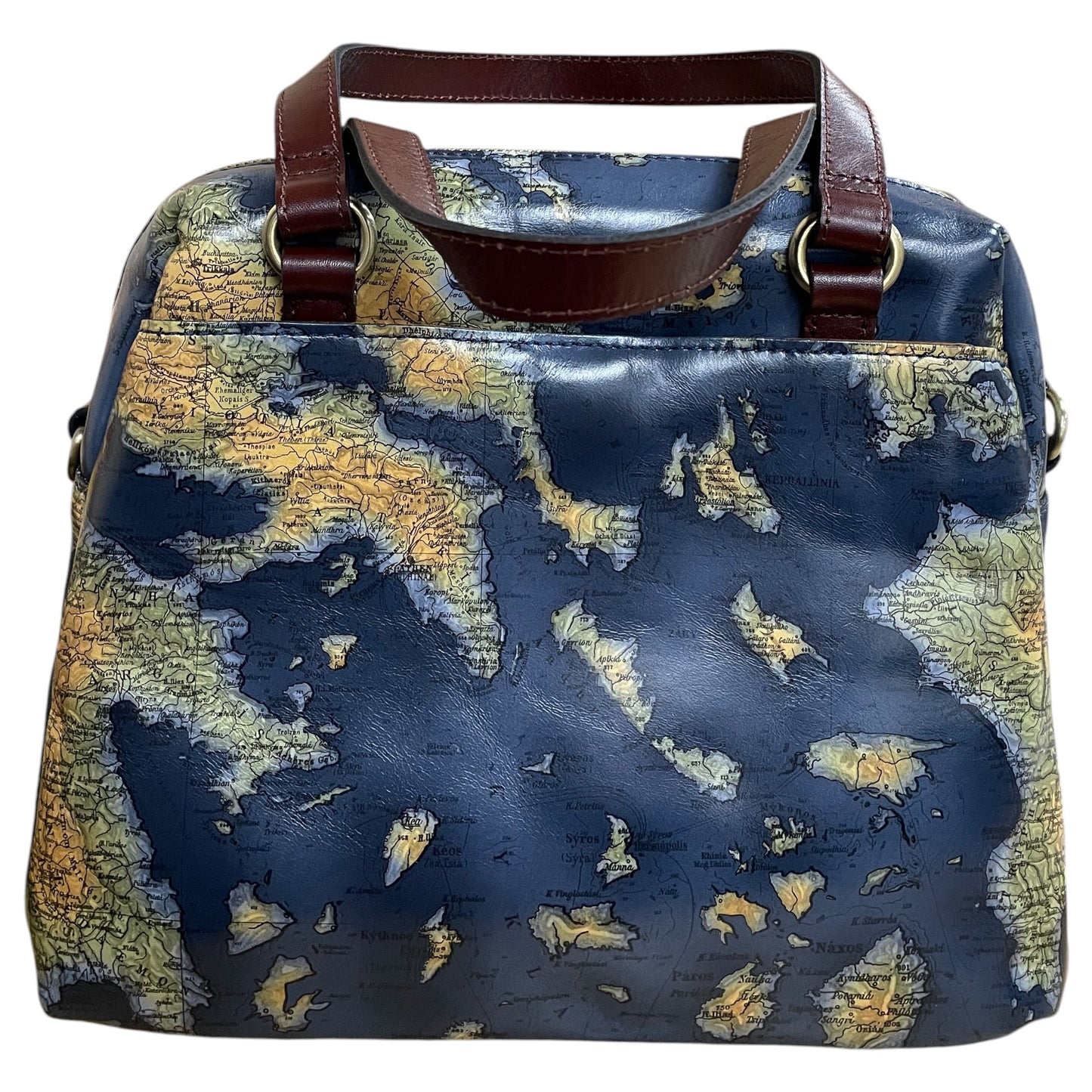 Handbag Designer By Patricia Nash In Blue, Size:Medium