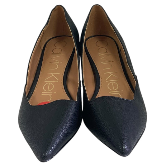 Shoes Heels Kitten By Calvin Klein In Black, Size:6