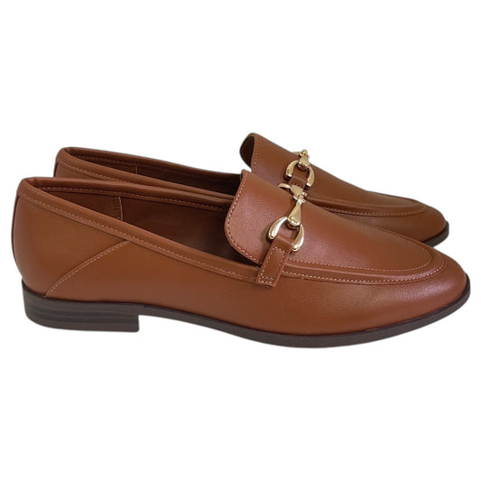 Shoes Flats By Loft In Brown, Size:7