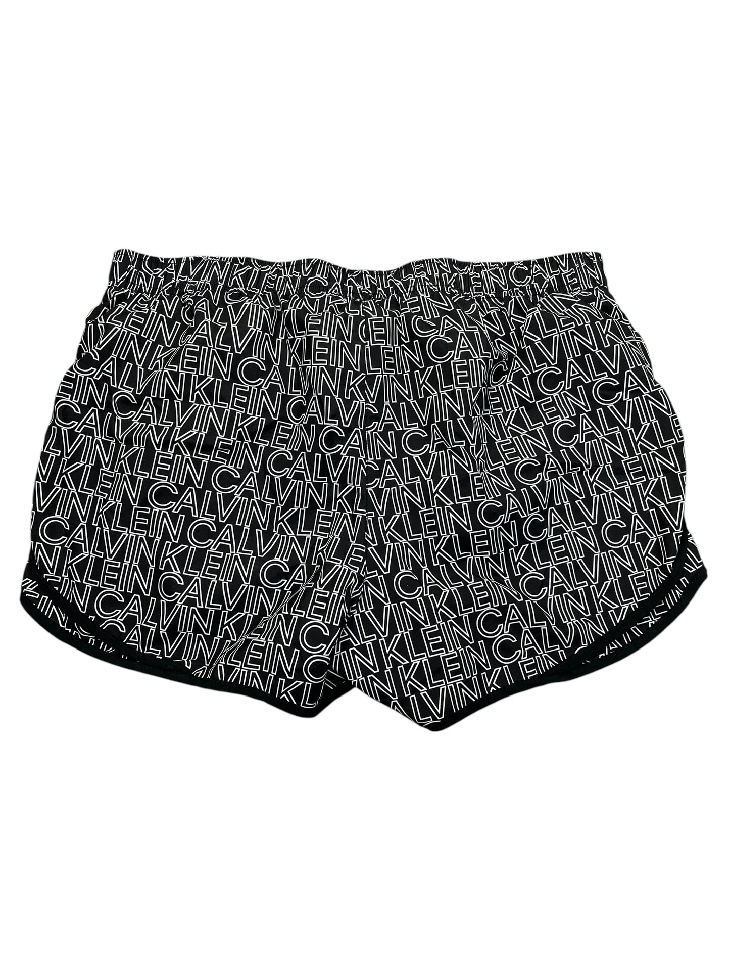 Athletic Shorts By Calvin Klein In Black, Size:Xl