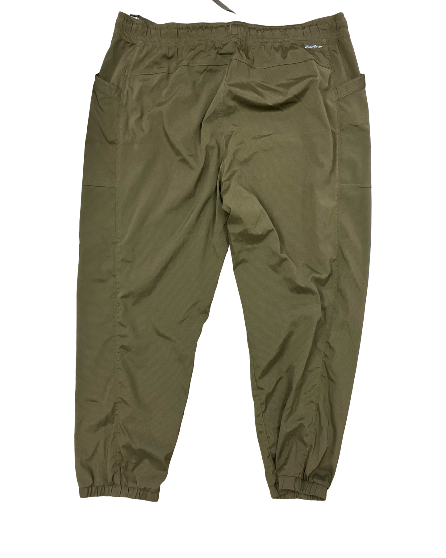 Pants Joggers By Eddie Bauer In Green, Size:2X