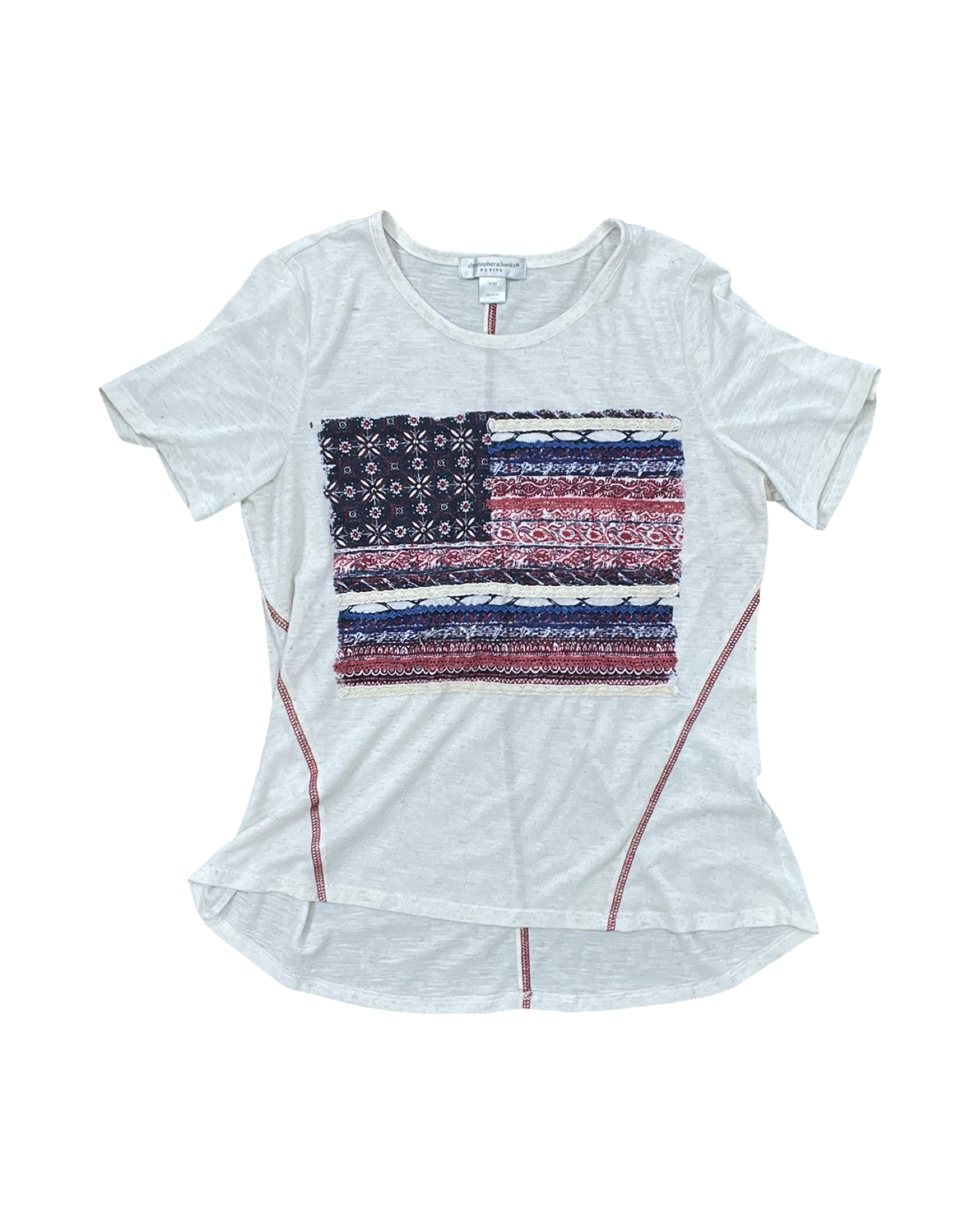 Top Ss By Christopher And Banks In Cream, Size:M