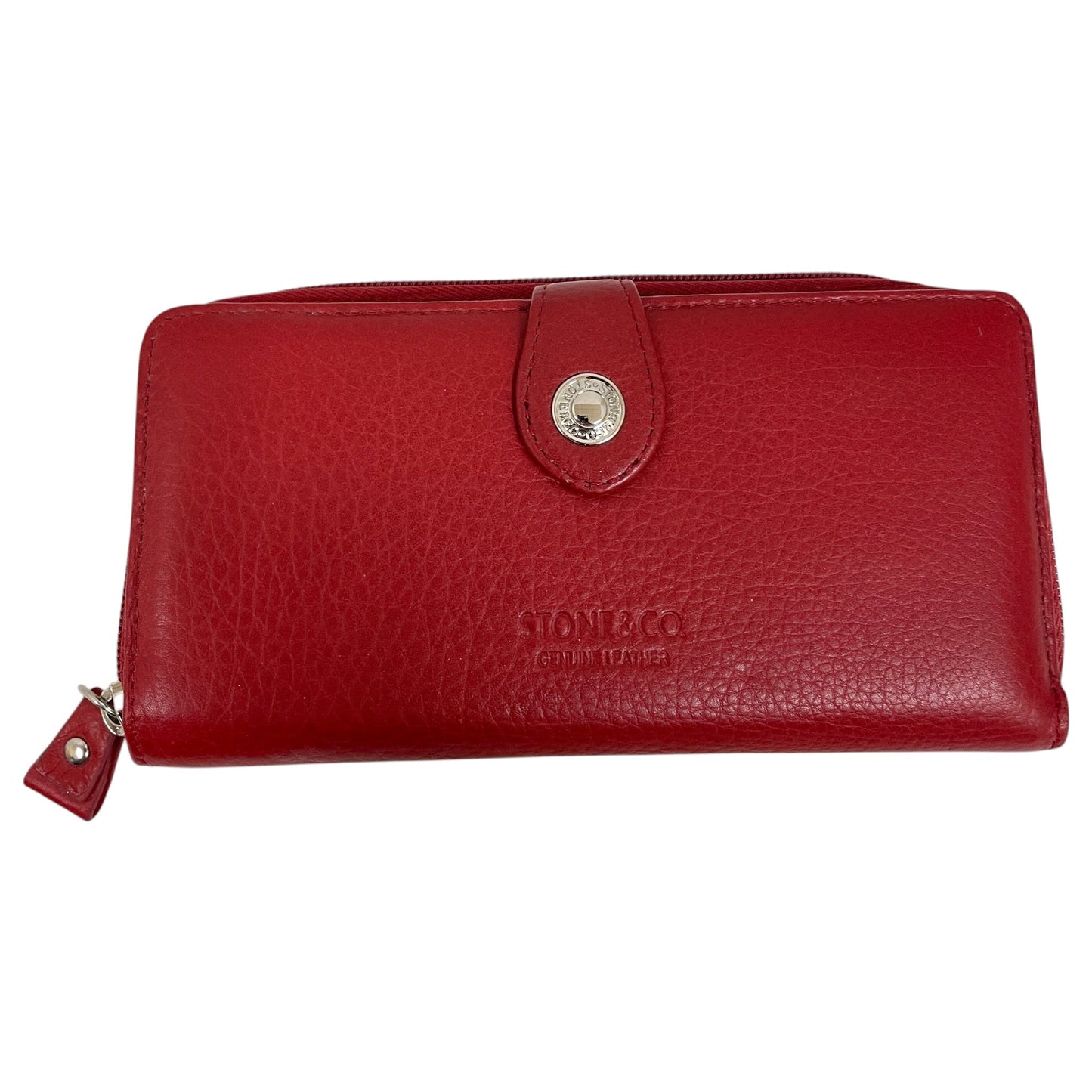 Wallet By STONE CO. In Red, Size:Small