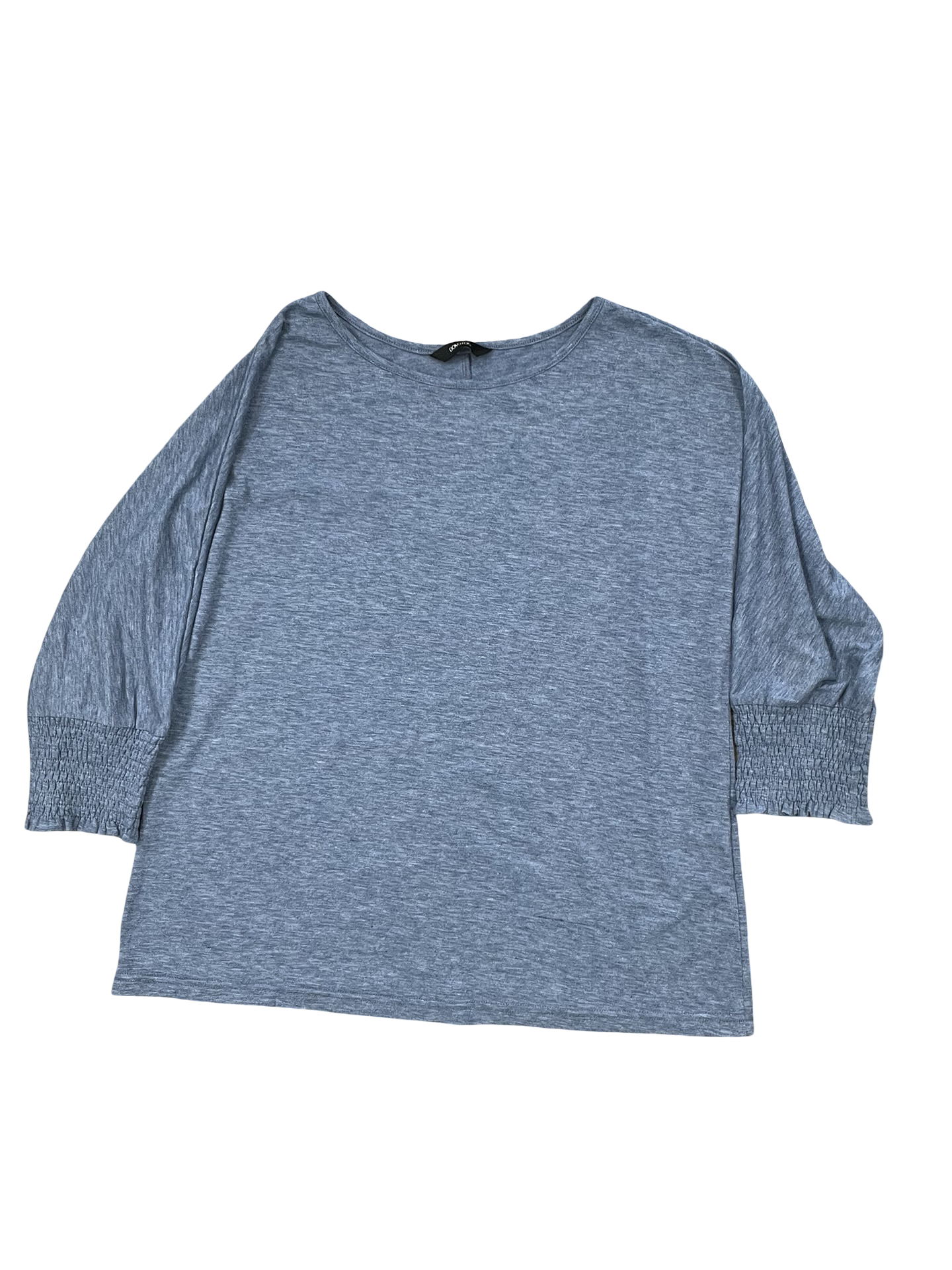 Top 3/4 Sleeve By Dokotoo In Blue, Size:M
