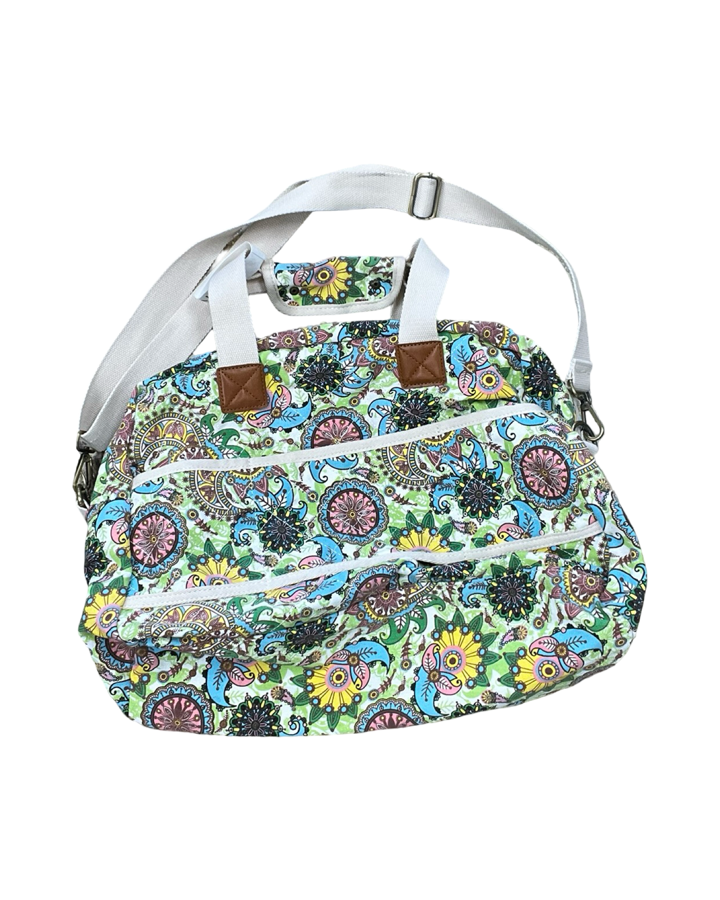 Tote By Clothes Mentor In Floral Print, Size:Large