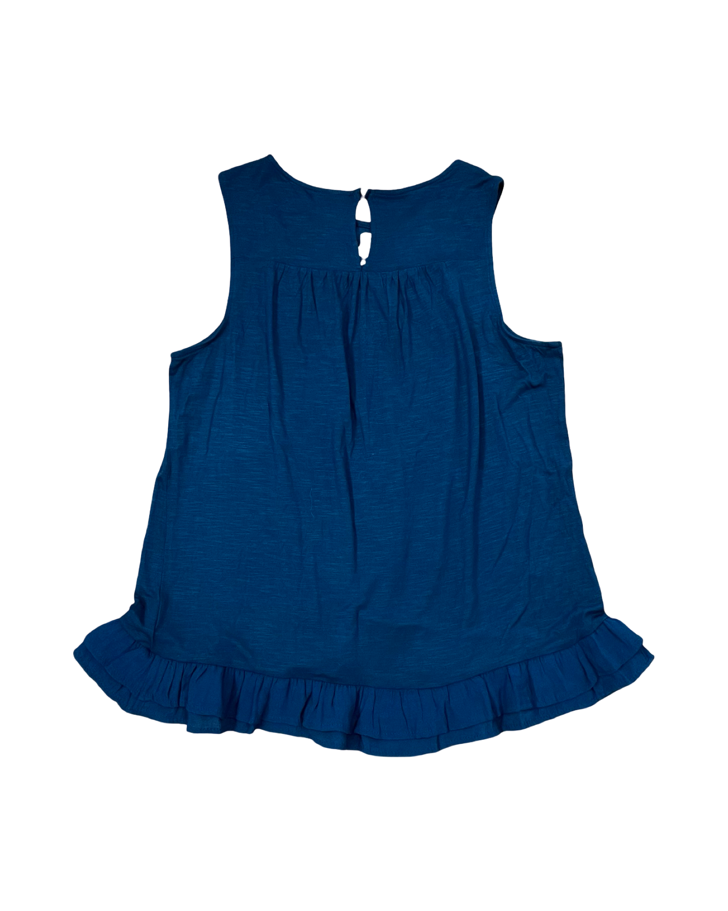 Top Sleeveless By Knox Rose In Teal, Size:M