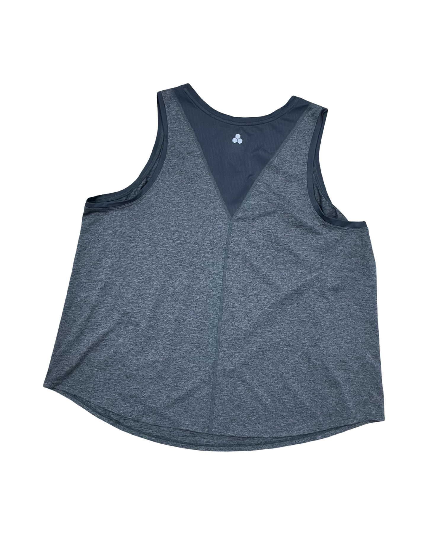 Athletic Tank Top By Tek Gear In Grey, Size:1X