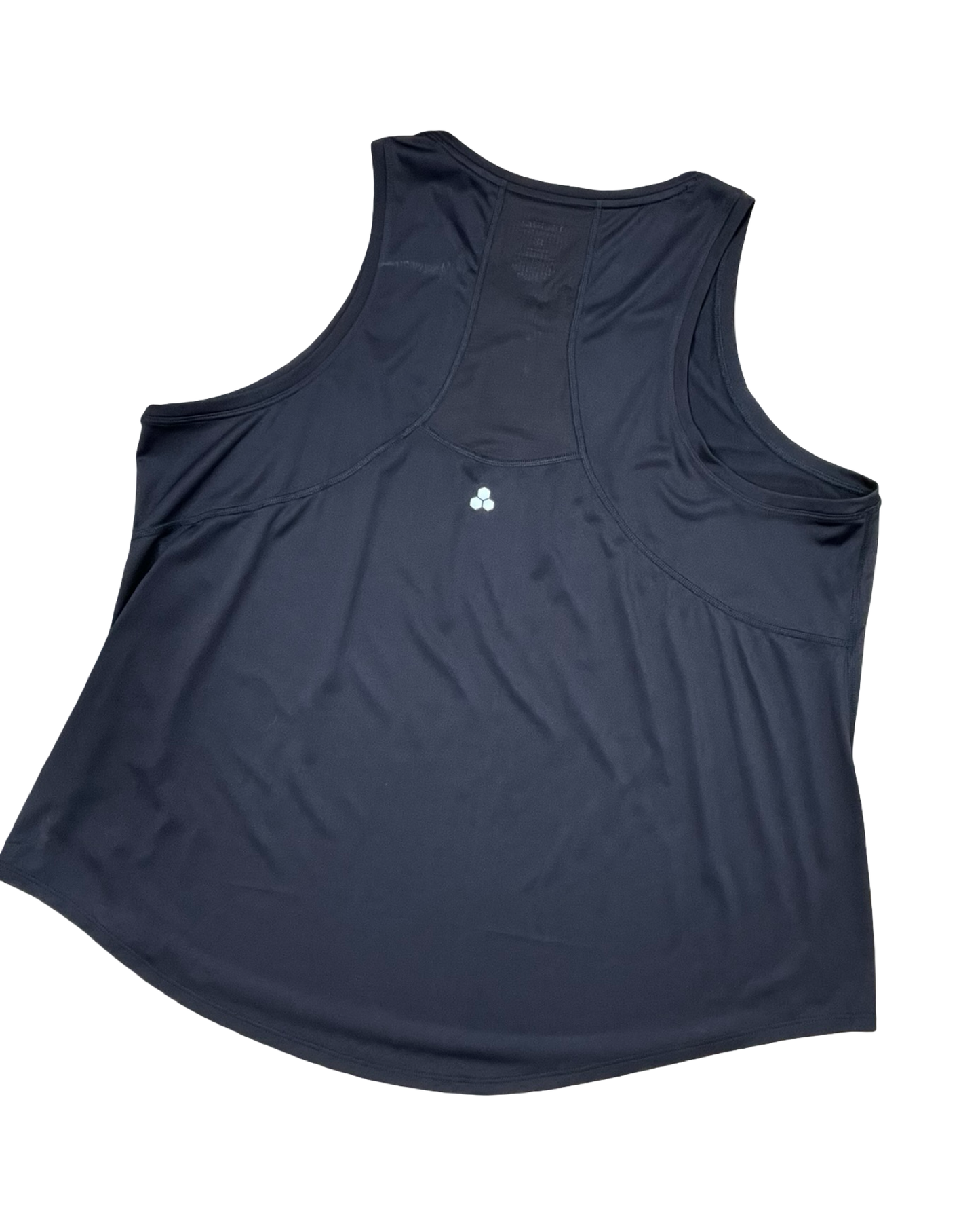 Athletic Tank Top By Tek Gear In Black, Size:2X