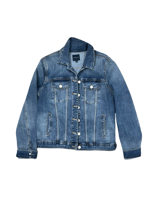 Jacket Denim By Just Usa In Blue, Size:L