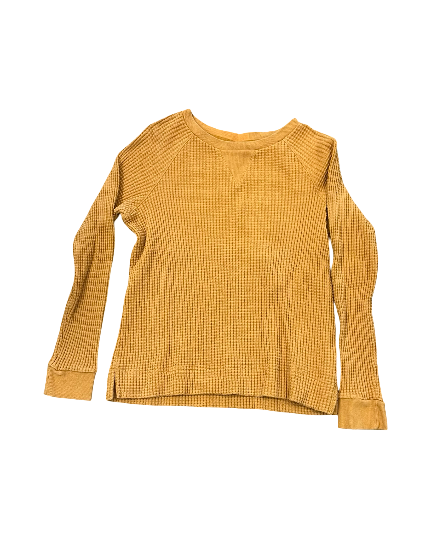 Top Ls By The North Face In Gold, Size:L