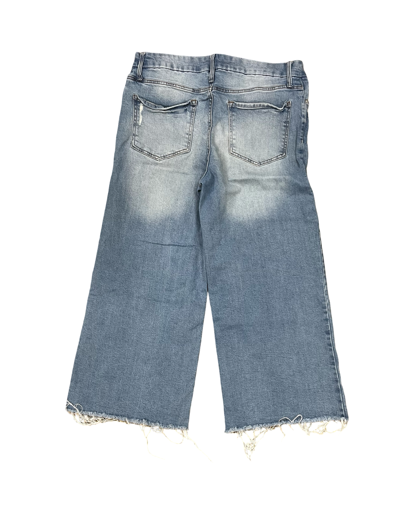 Jeans Cropped By Time And Tru In Blue, Size:12