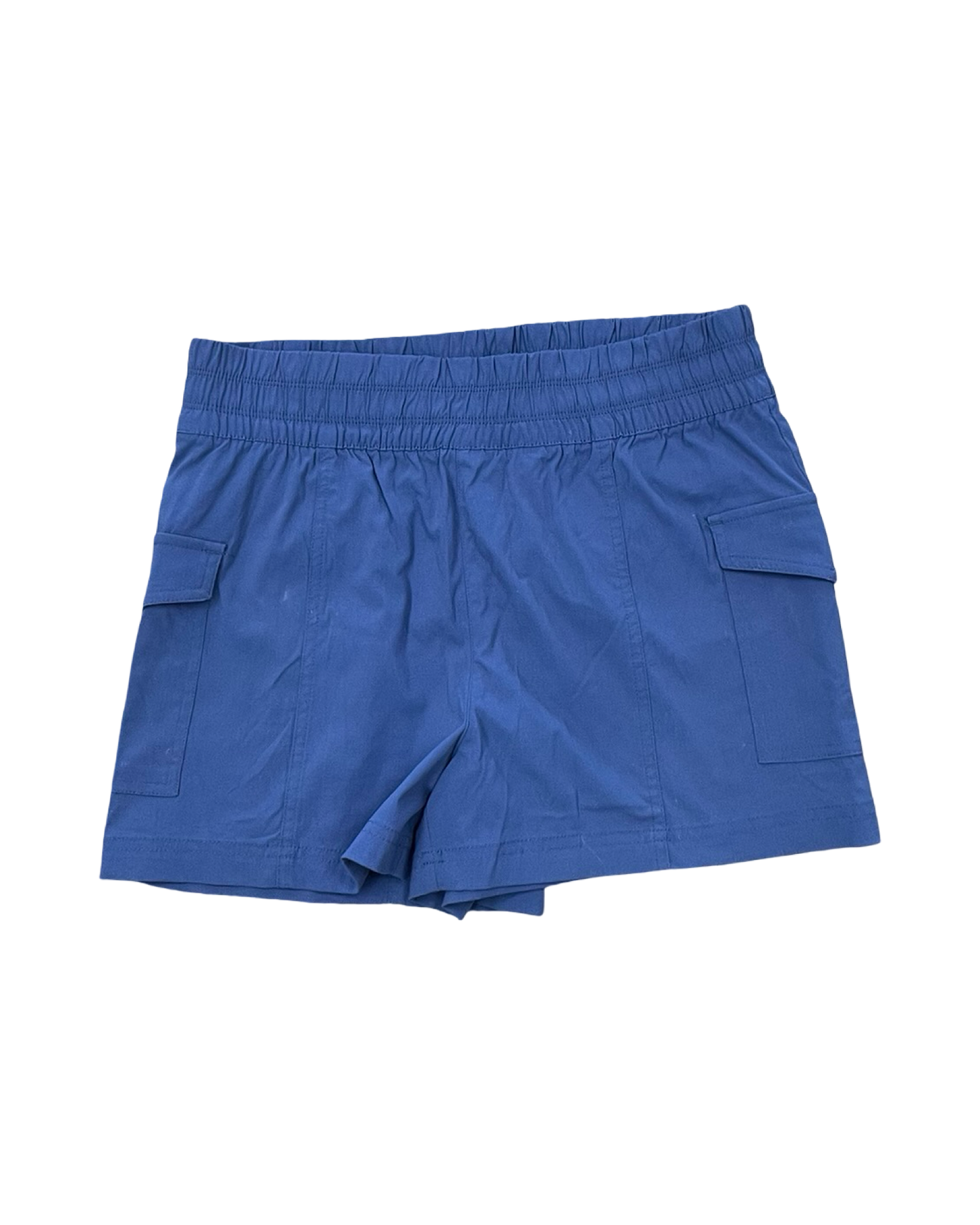 Athletic Shorts By Yogalicious In Blue, Size:M