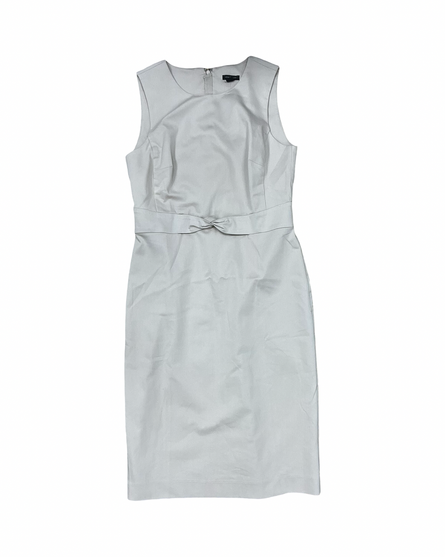 Dress Work By Ann Taylor In Tan, Size:4