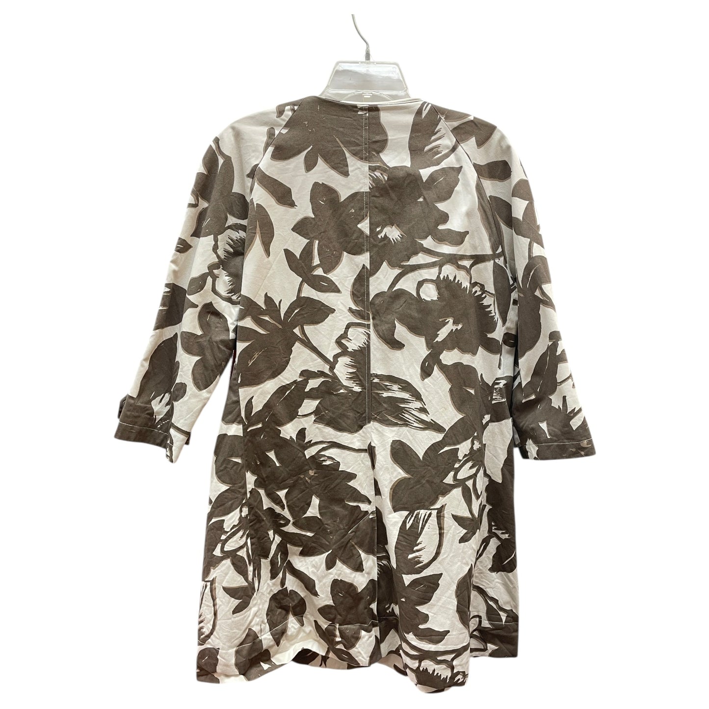 Coat Other By New York And Co In Brown & Cream, Size:L