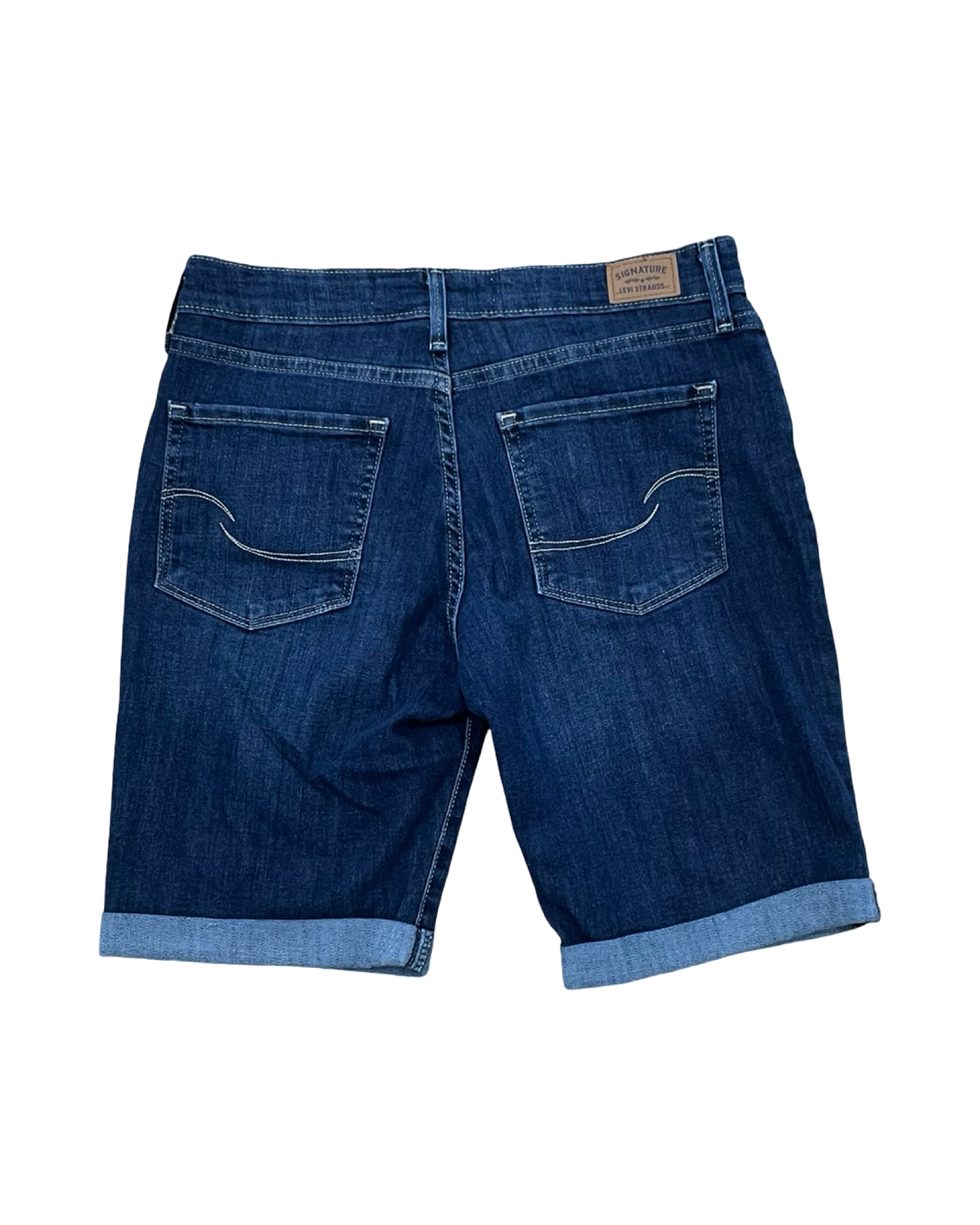Shorts By Levis In Blue Denim, Size:6