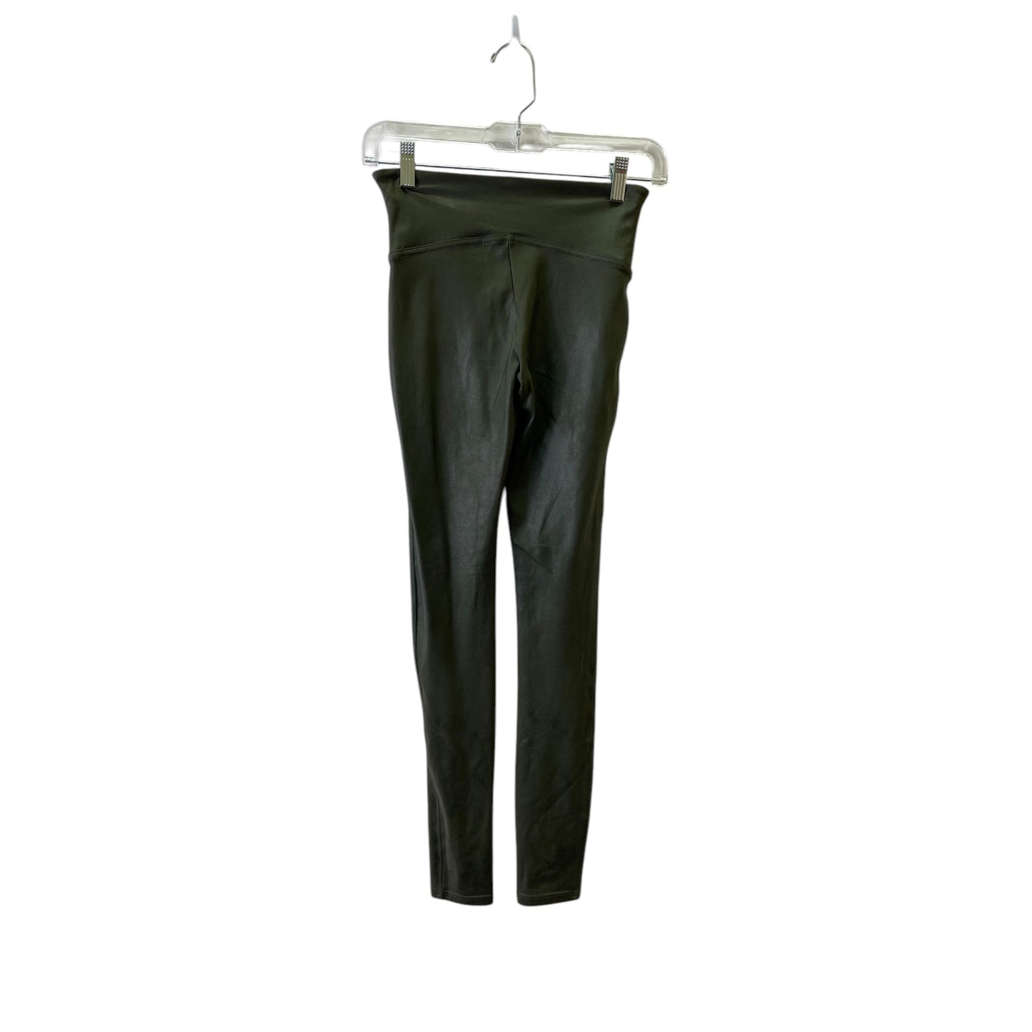 Athletic Leggings By Spanx In Green, Size:S