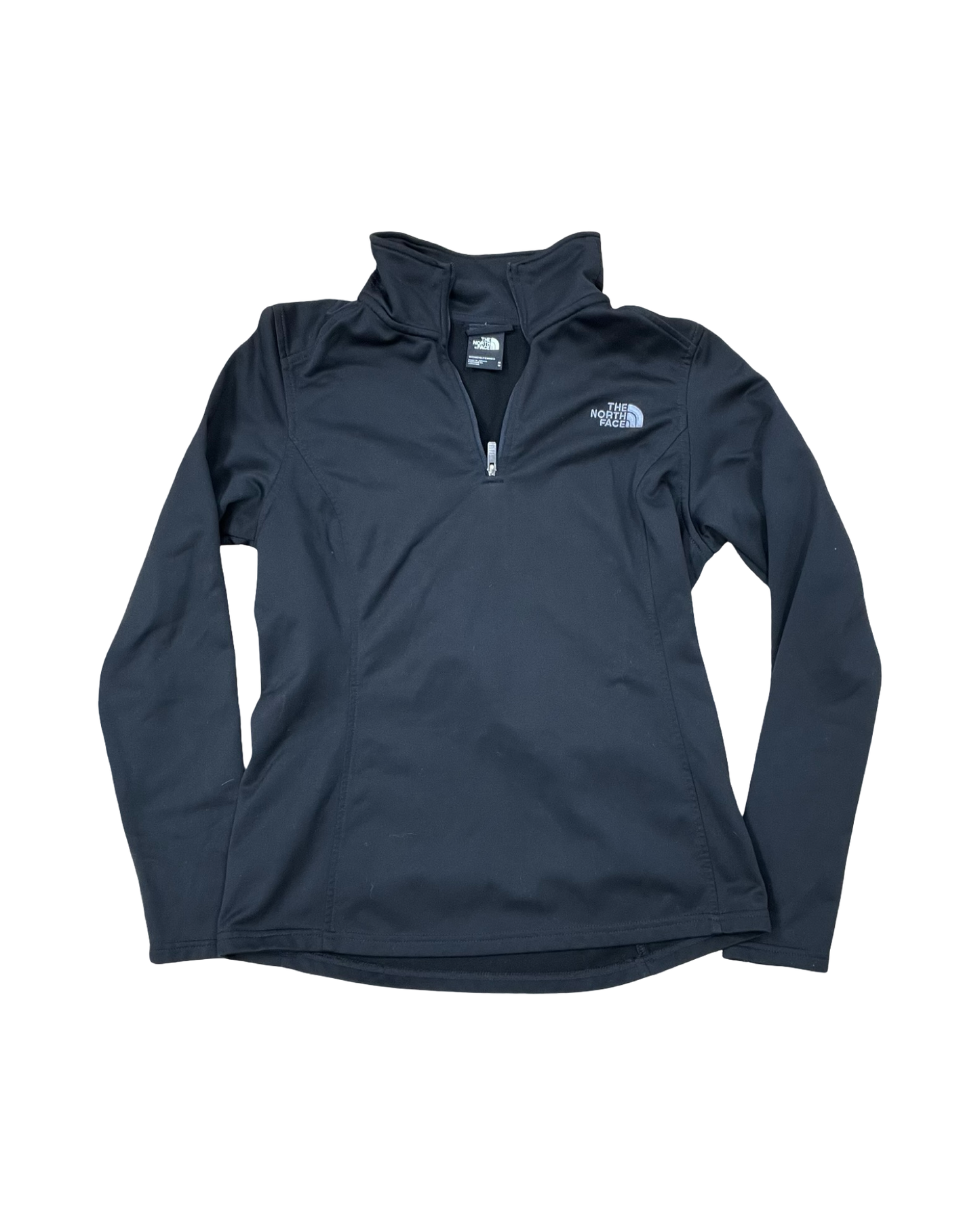 Athletic Top Ls Collar By The North Face In Black, Size:M