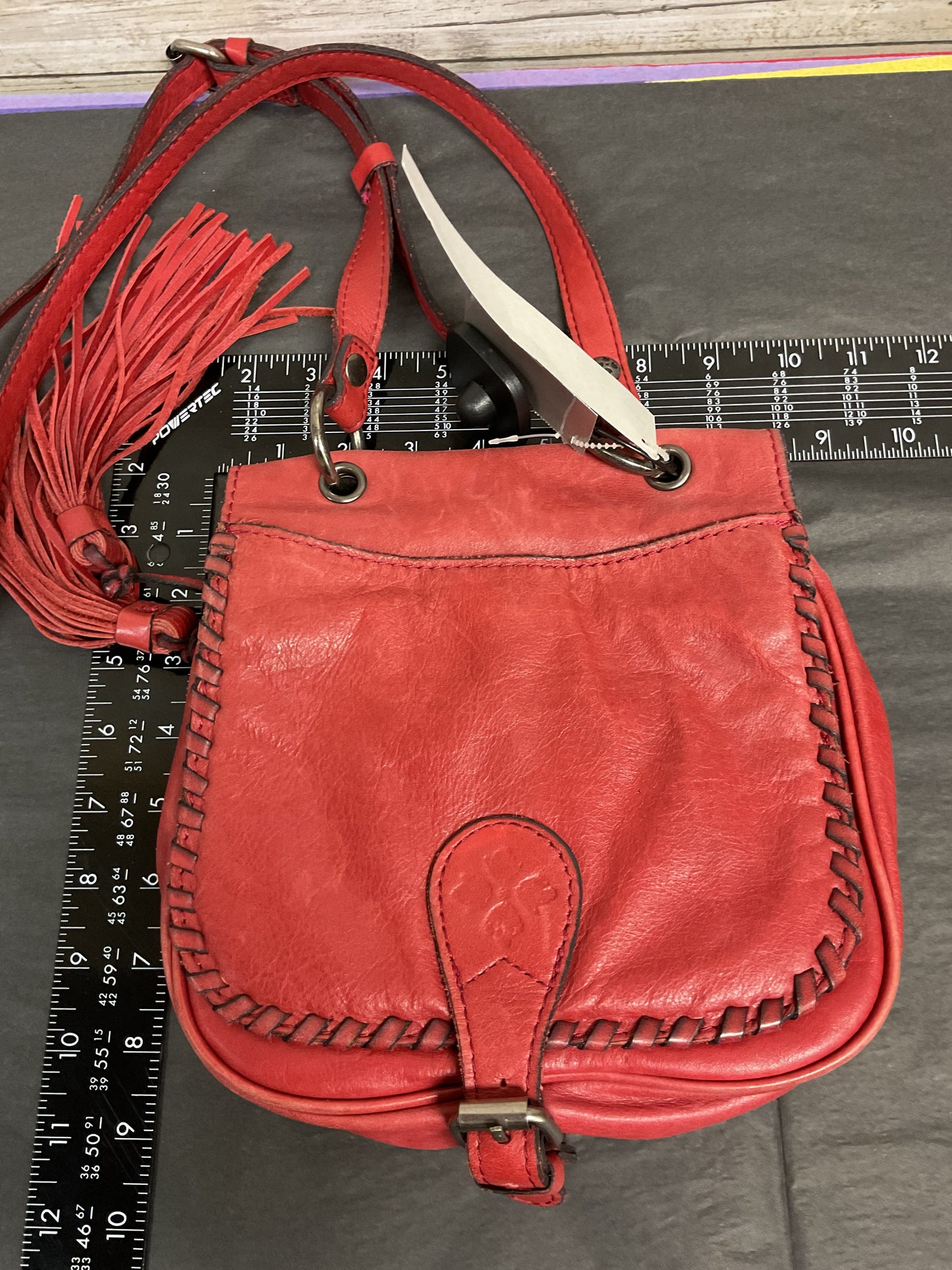 Crossbody Designer By Patricia Nash In Red, Size:Small