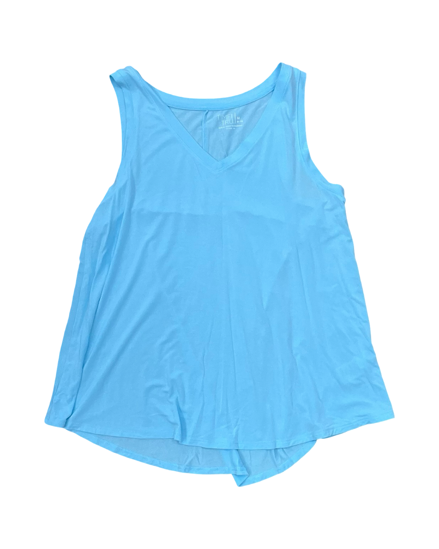 Tank Top By Time And Tru In Teal, Size:M