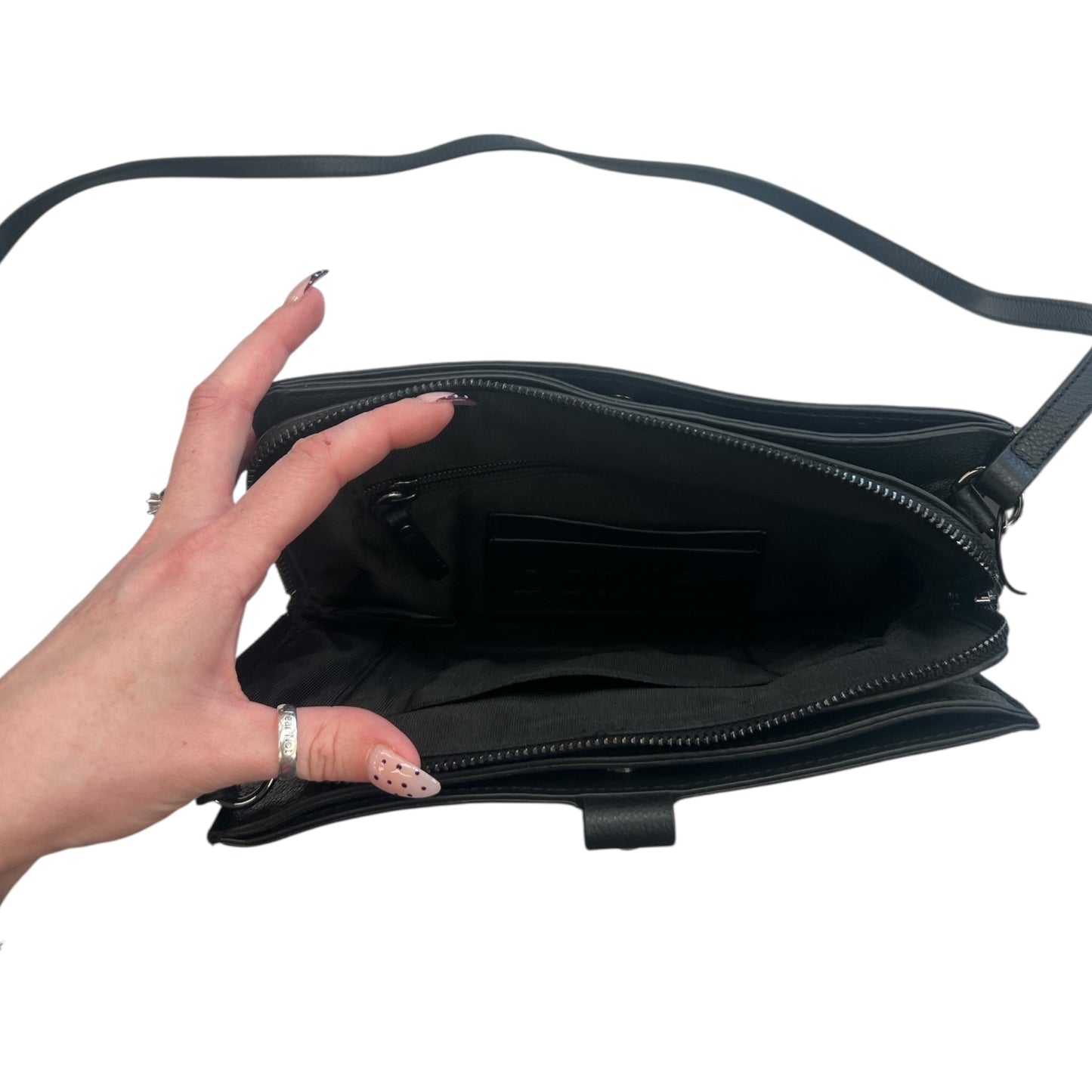 Crossbody Leather By Botkier In Black, Size:Medium