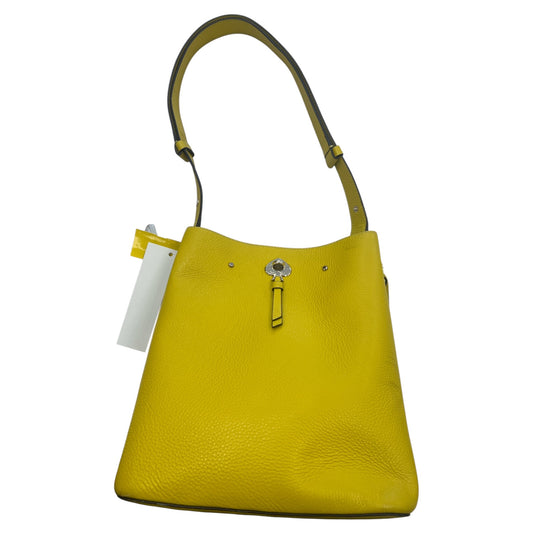 Handbag Designer By Kate Spade In Yellow, Size:Medium