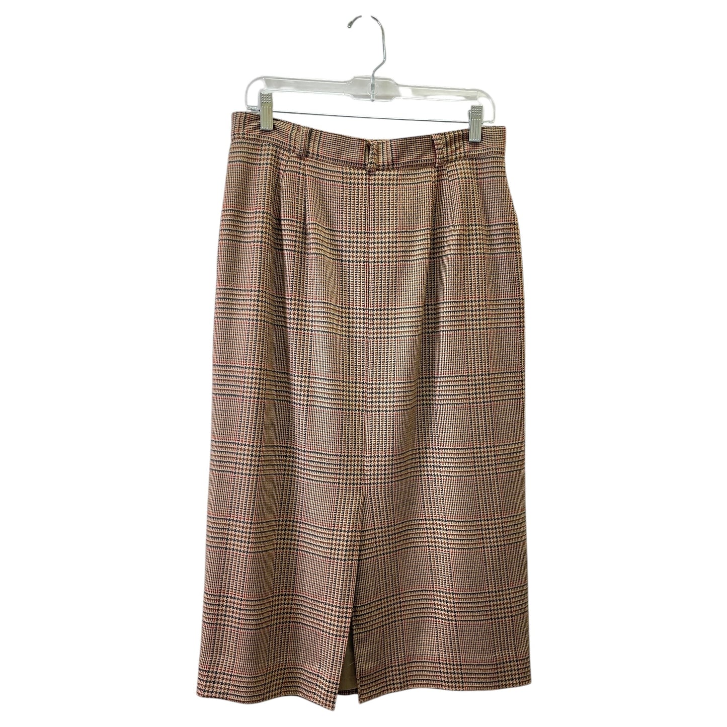 Skirt Maxi By Talbots In Plaid Pattern, Size:14