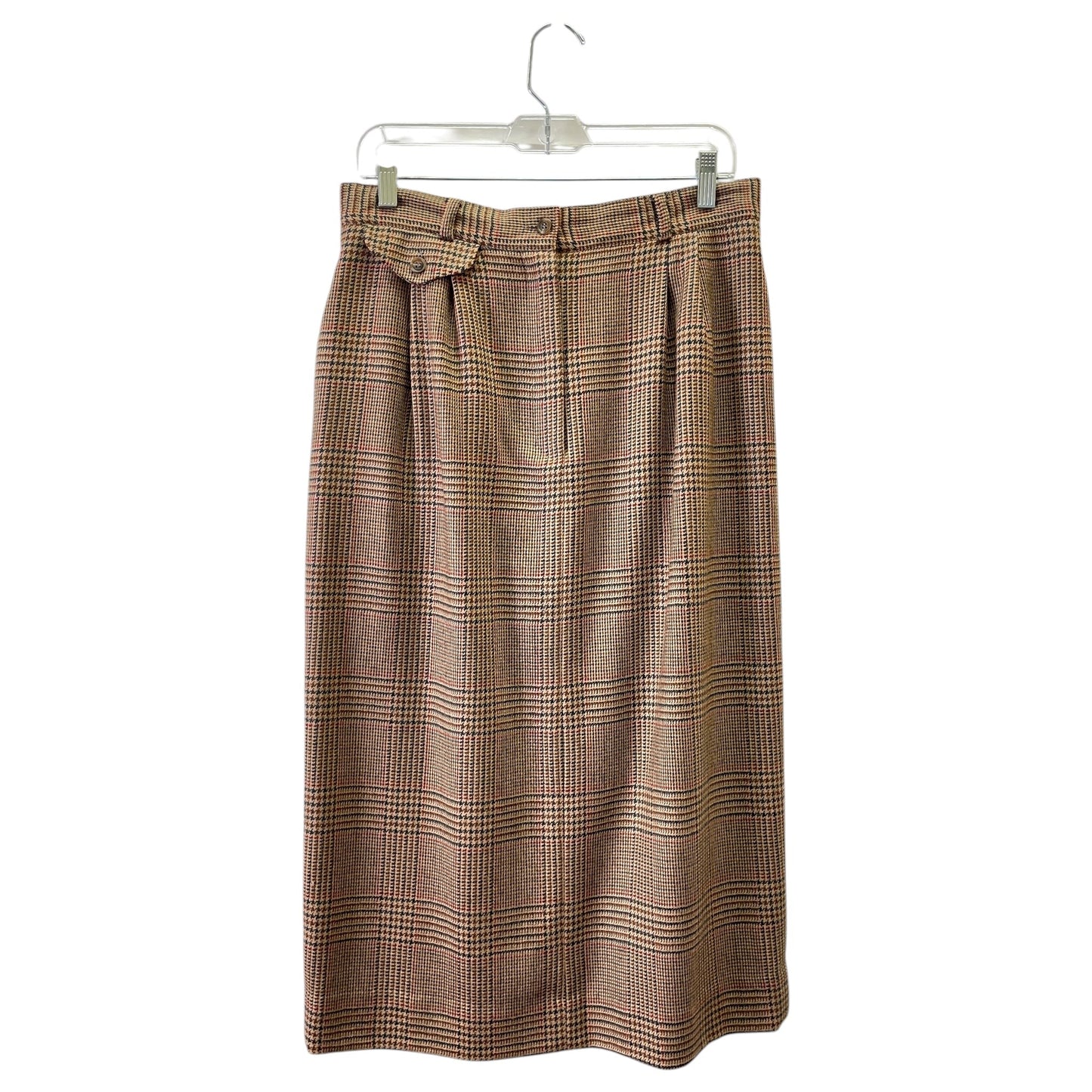 Skirt Maxi By Talbots In Plaid Pattern, Size:14