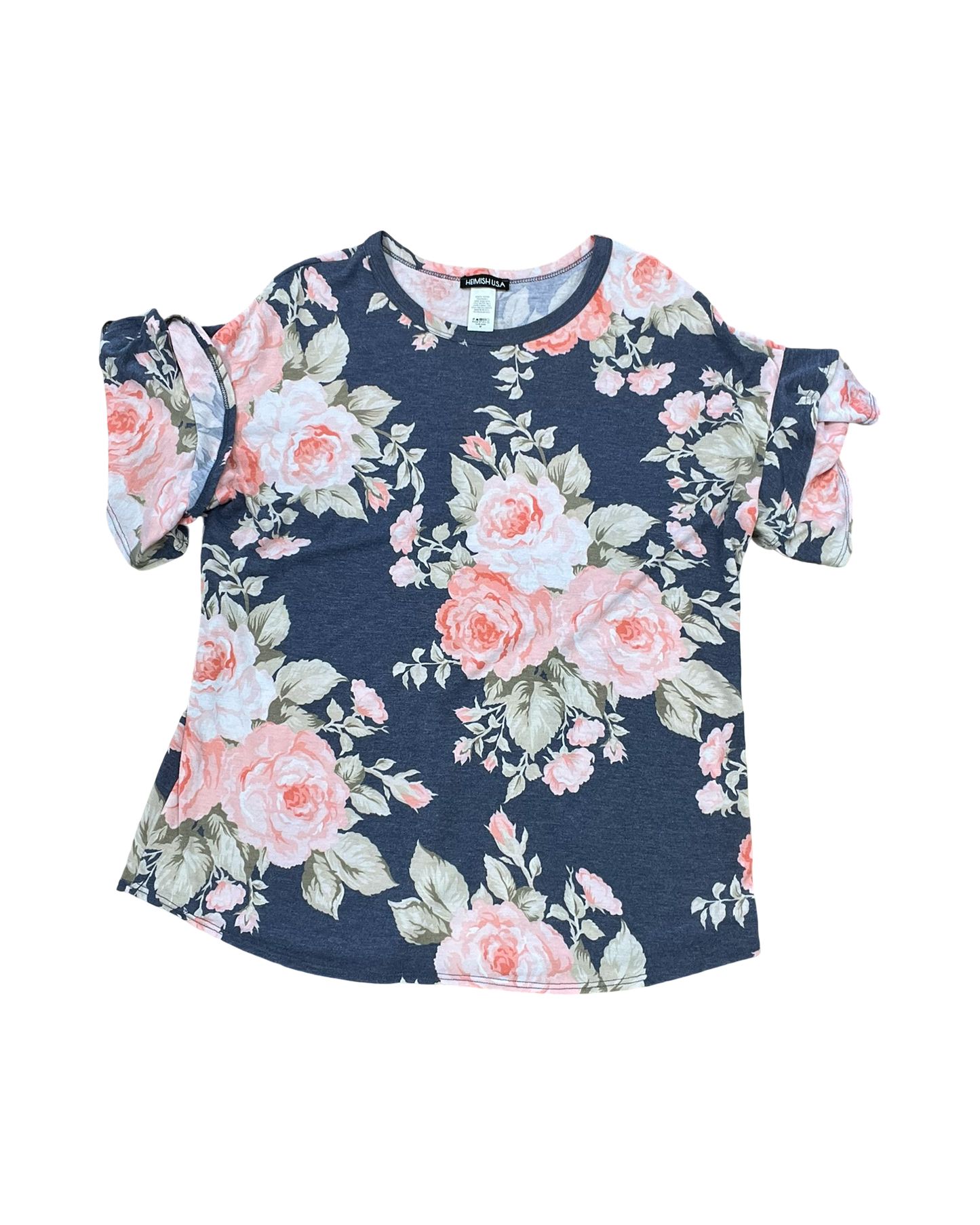 Top Ss By Heimish Usa In Blue & Pink, Size:M