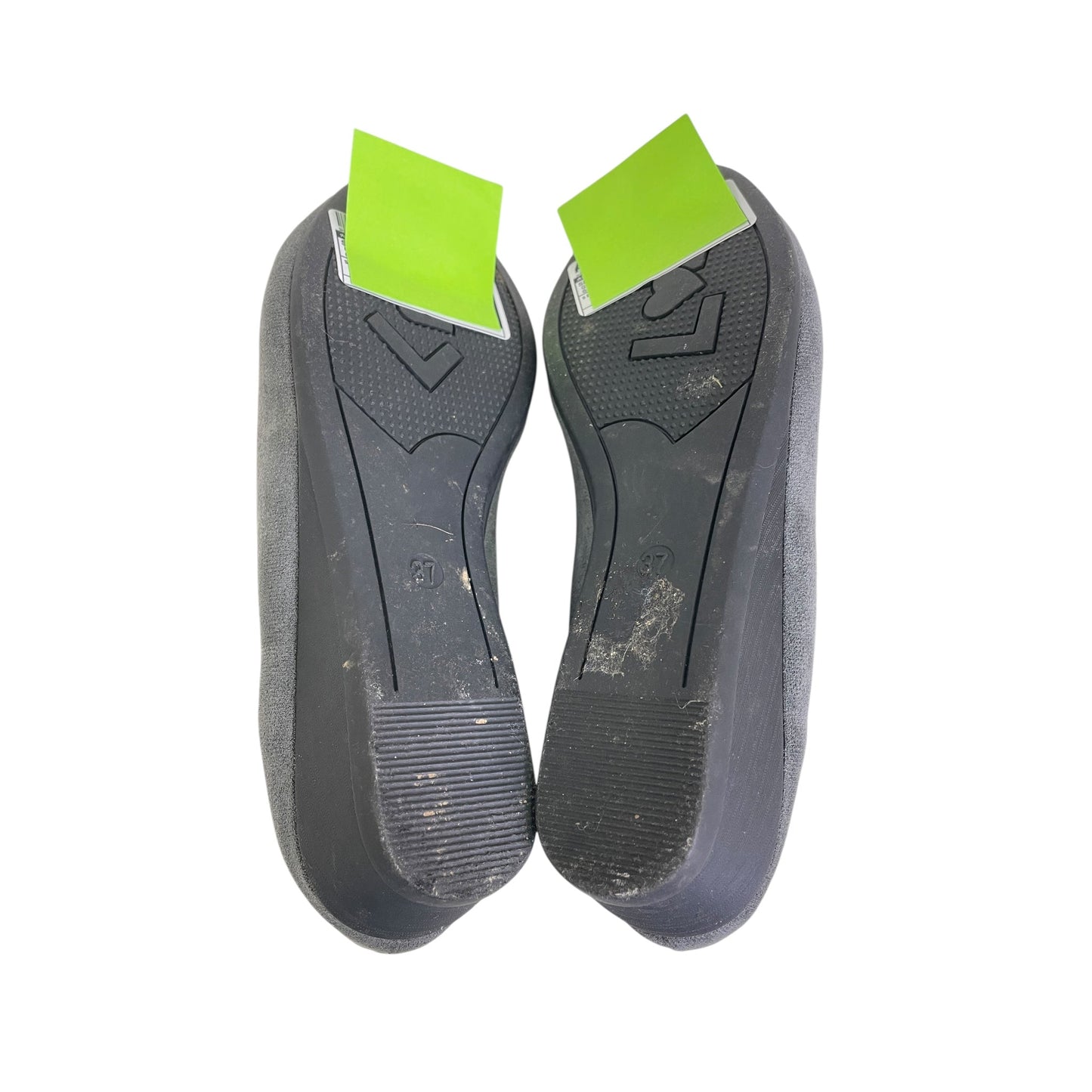 Shoes Flats By Love In Grey, Size:6.5