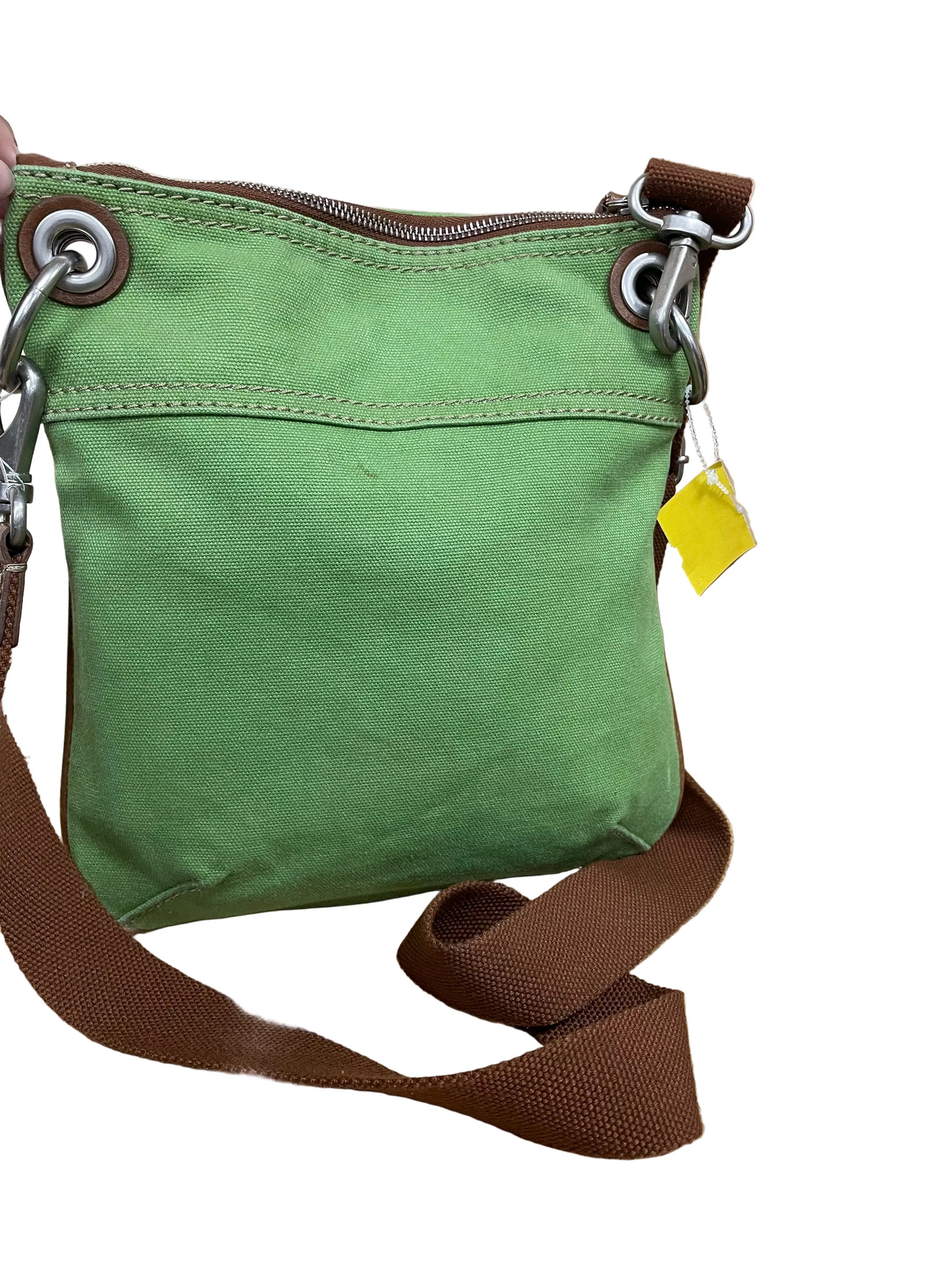 Crossbody By Fossil In Green, Size:Medium