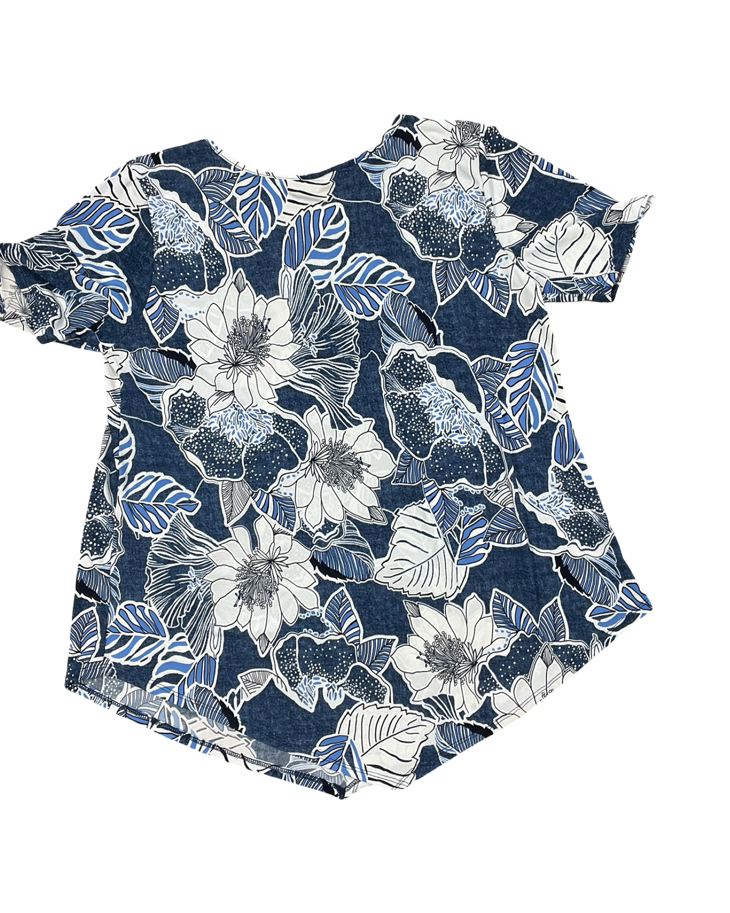Top 3/4 Sleeve By Clothes Mentor In Black, Size:L