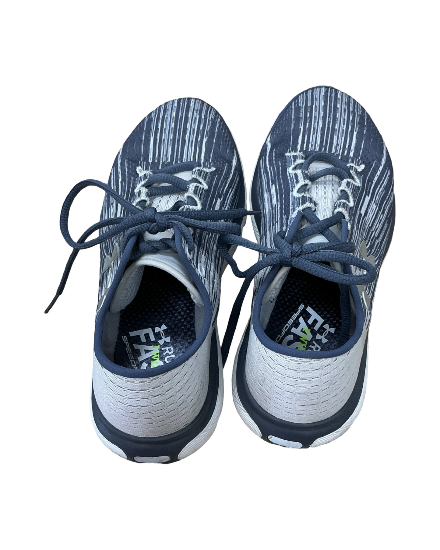 Shoes Athletic By Under Armour In Blue & White, Size:7.5